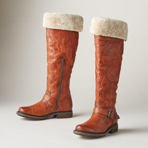 frye vanessa shearling boots